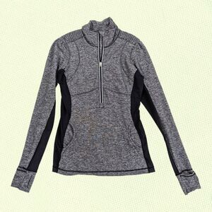 Lululemon Star‎ Runner Pullover Size 10 wee stripe heathered reflective